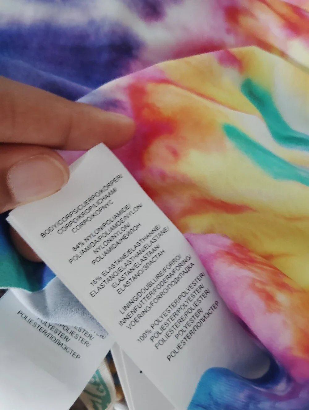 Hobie Girls Tie-Dye Two-Piece Swimsuit